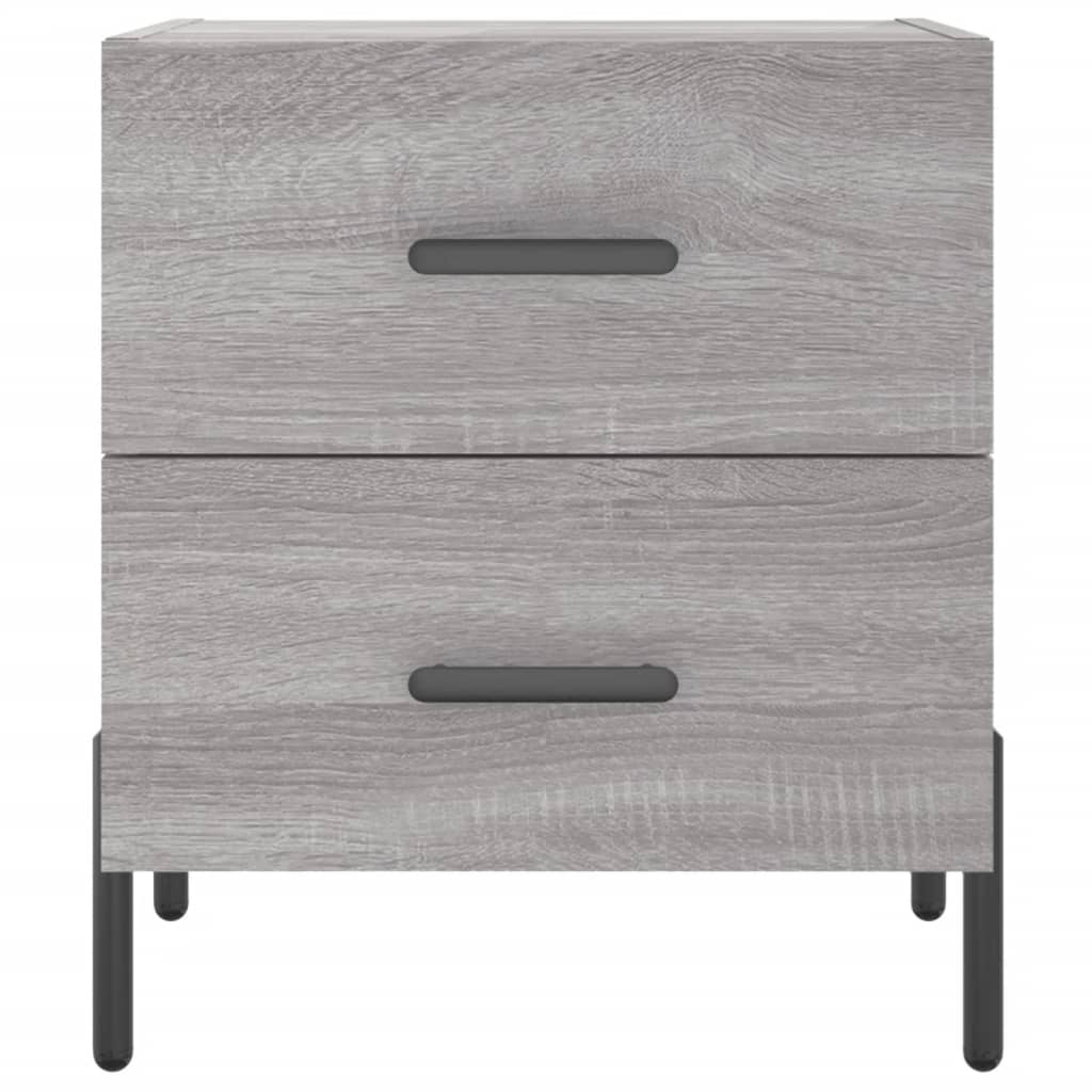 Nattbord Sengbord Sonoma Grå 40x35x47,5 cm