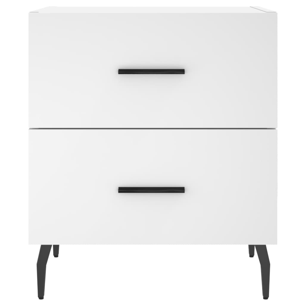 Nattbord Sengbord Hvit 40x35x47,5 cm