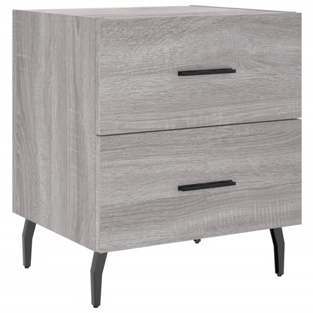Nattbord Sengbord Sonoma Grå 40x35x47,5 cm
