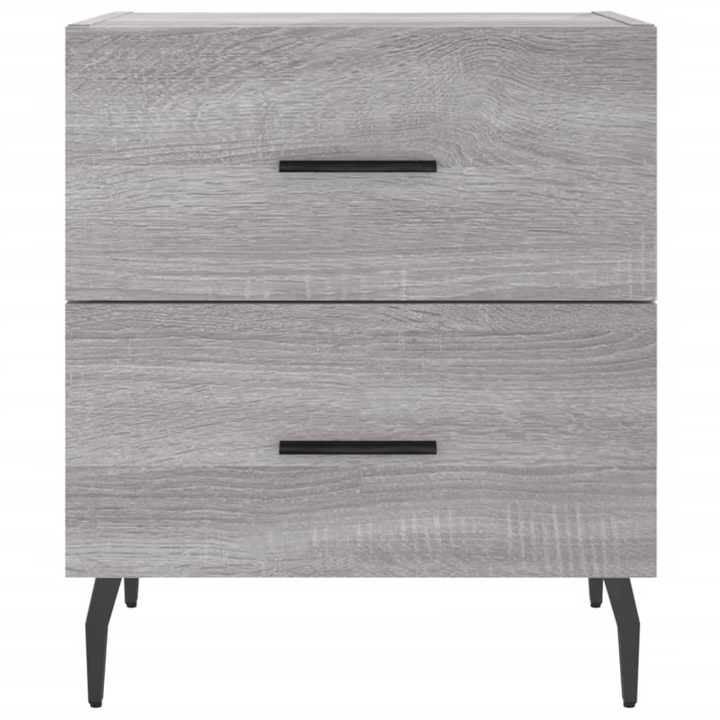 Nattbord Sengbord Sonoma Grå 40x35x47,5 cm