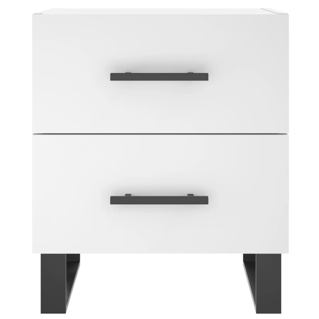 Nattbord Sengbord Hvit 40x35x47,5 cm