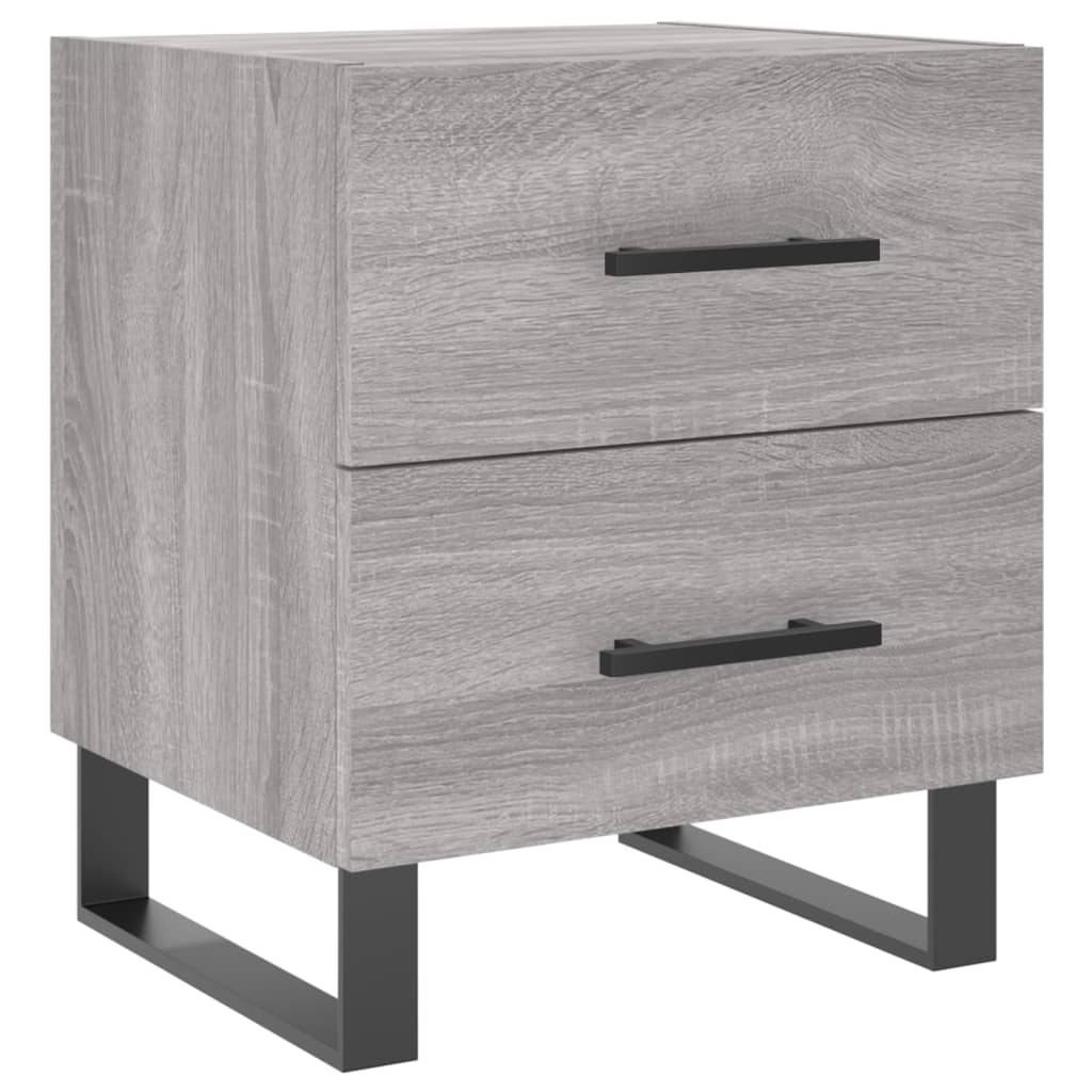 Nattbord Sengbord Sonoma Grå 40x35x47,5 cm