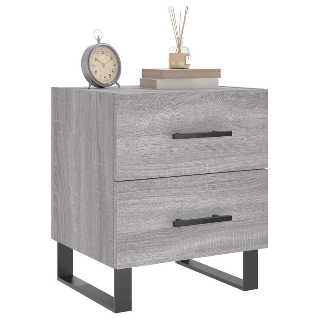 Nattbord Sengbord Sonoma Grå 40x35x47,5 cm