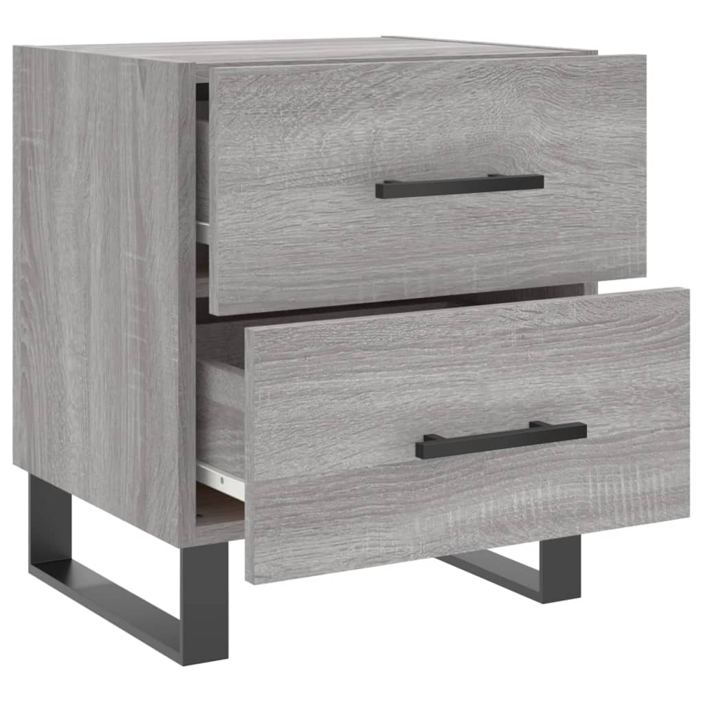 Nattbord Sengbord Sonoma Grå 40x35x47,5 cm