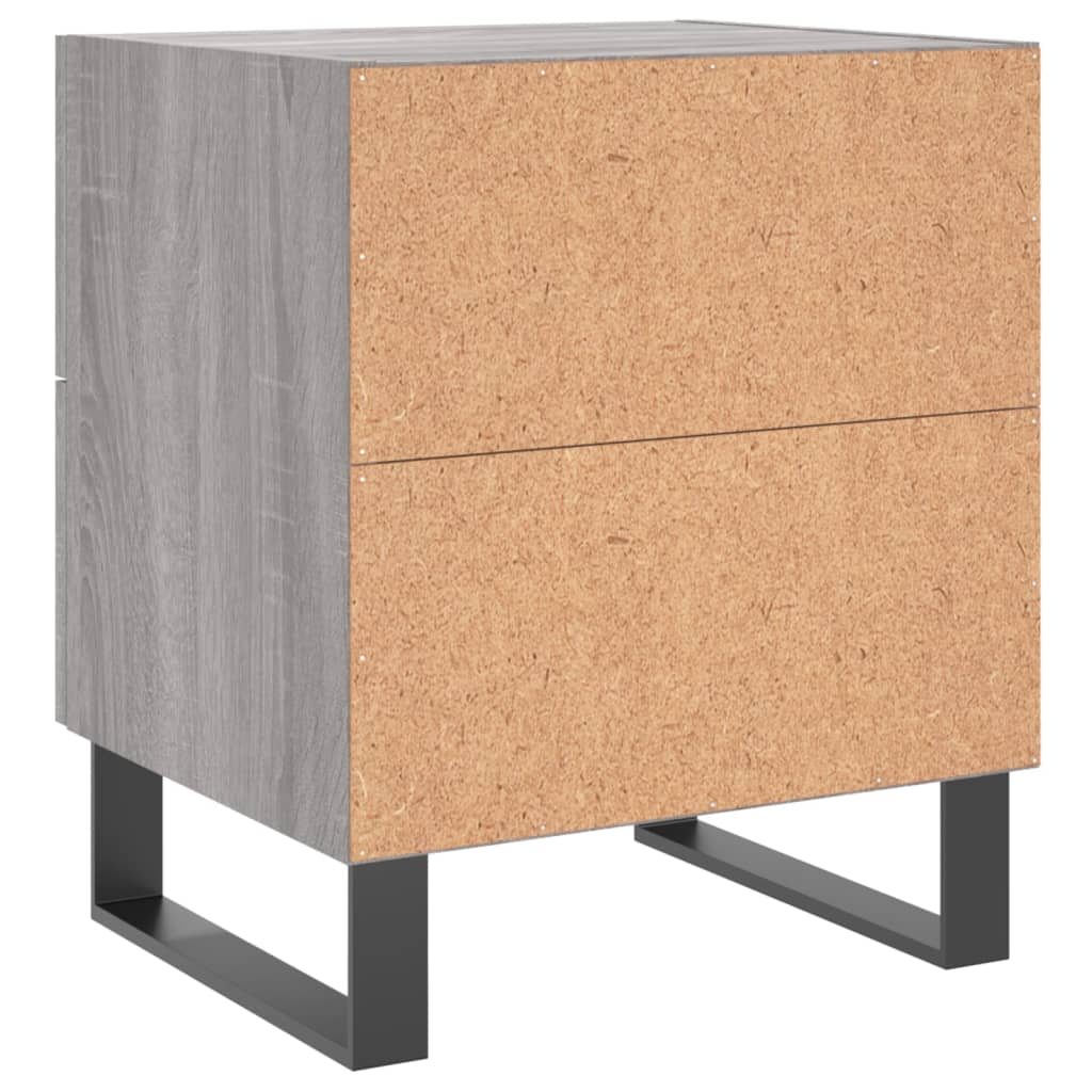 Nattbord Sengbord Sonoma Grå 40x35x47,5 cm