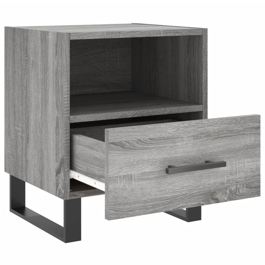 Nattbord Sengbord Sonoma Grå 40x35x47,5 cm
