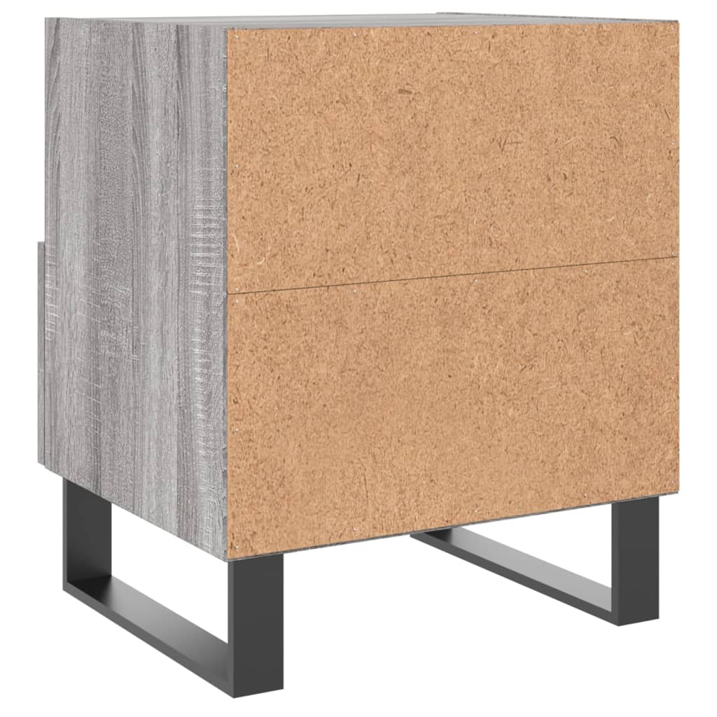 Nattbord Sengbord Sonoma Grå 40x35x47,5 cm