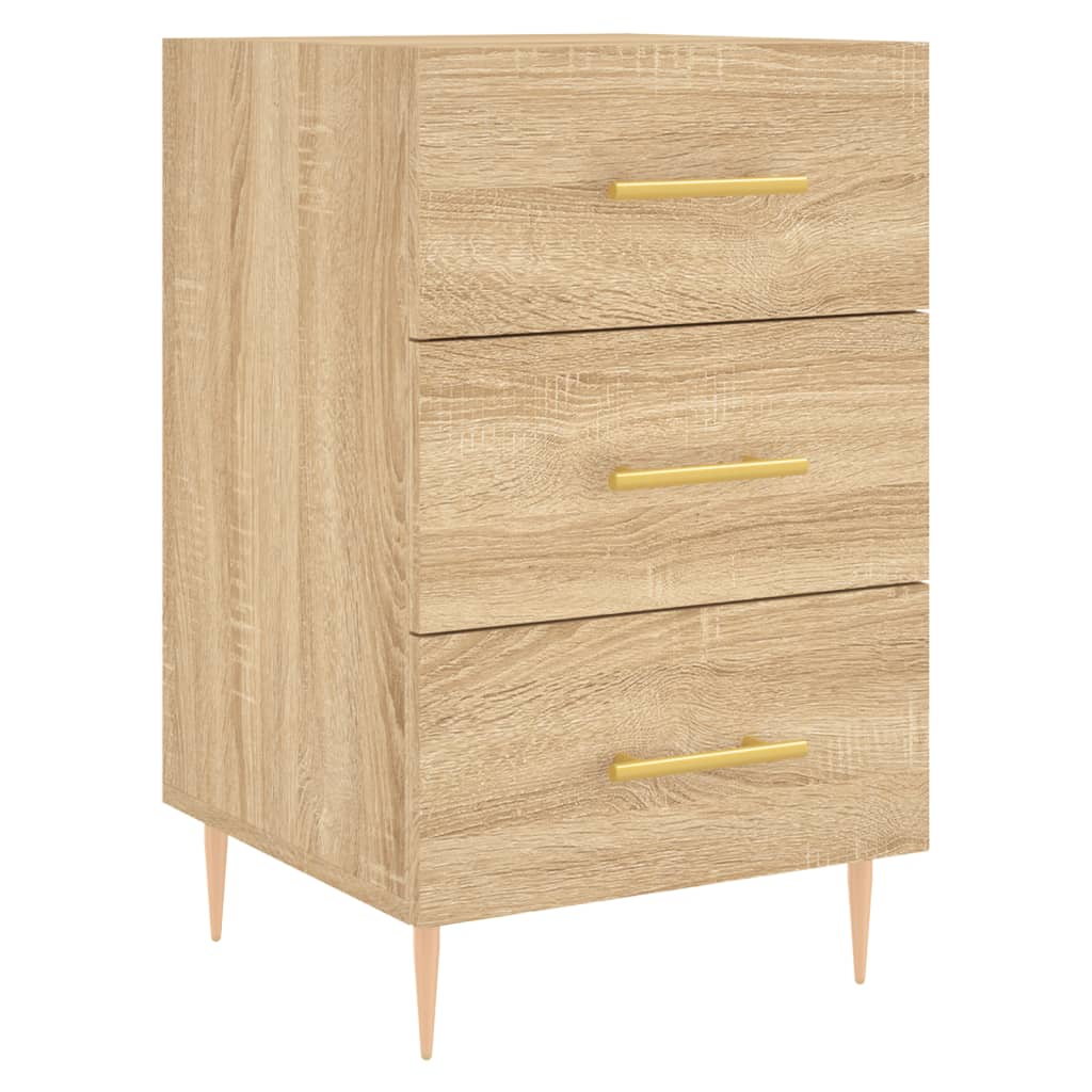 Nattbord Sengbord Sonoma Eik 40x40x66 cm