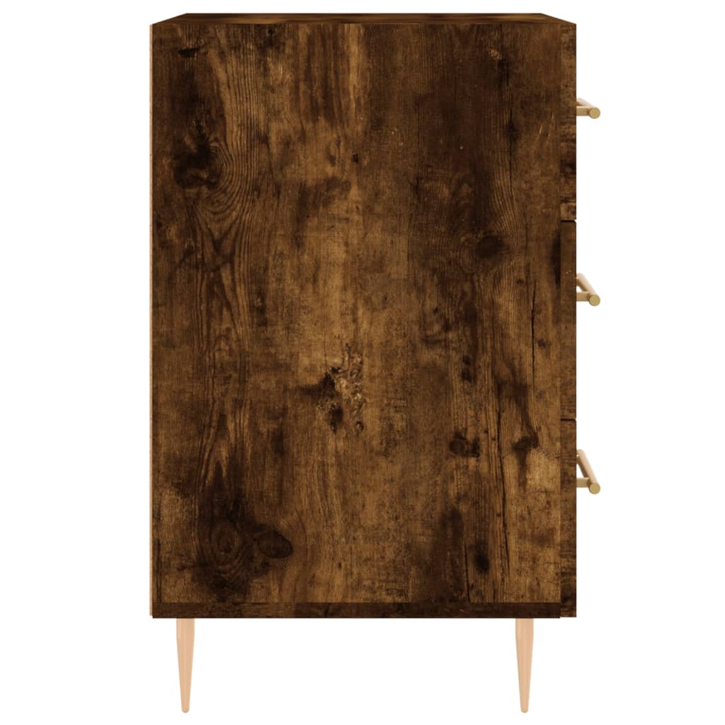Nattbord Sengbord Røkt Eik 40x40x66 cm
