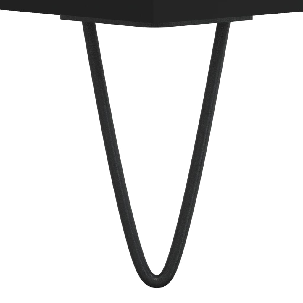Nattbord Sengbord Svart 40x40x66 cm