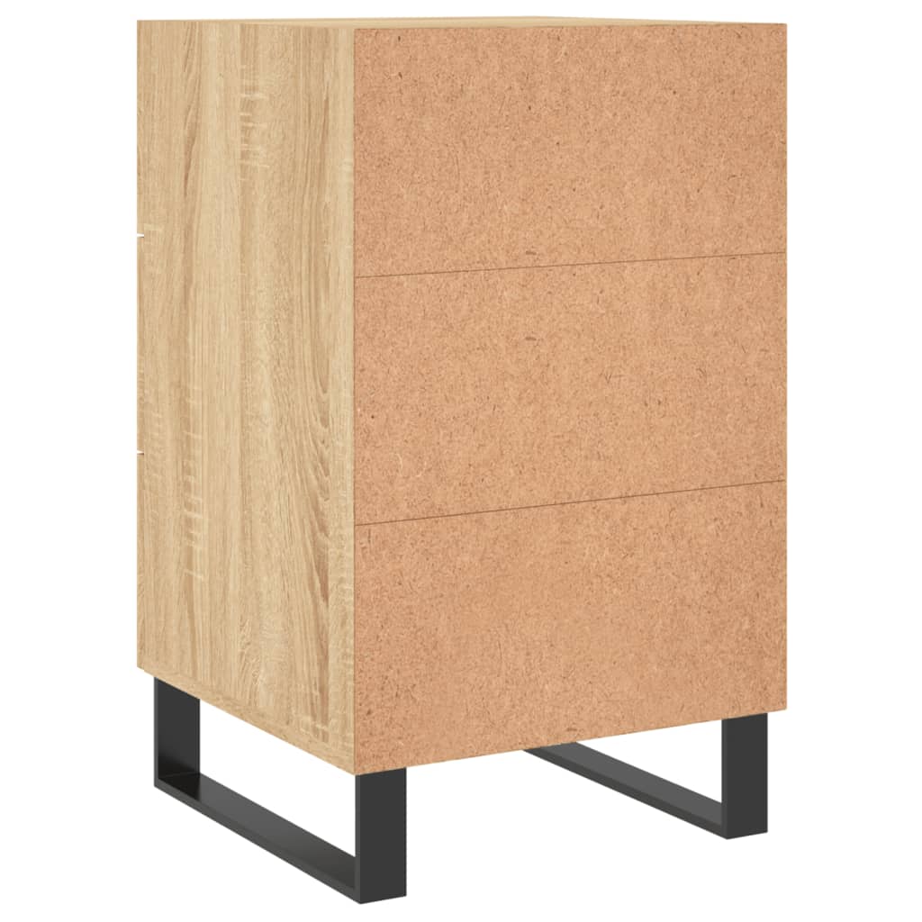 Nattbord Sengbord Sonoma Eik 40x40x66 cm