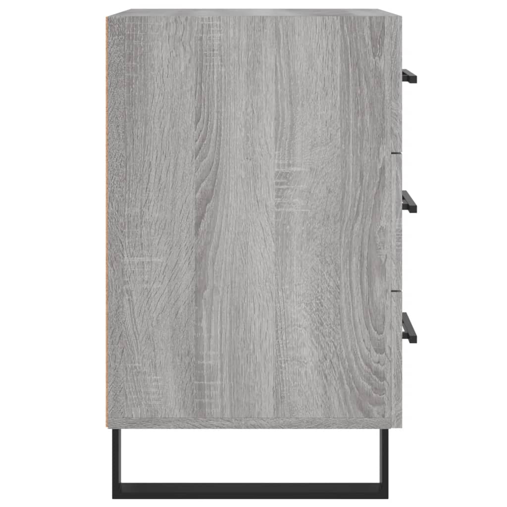 Nattbord Sengbord Sonoma Grå 40x40x66 cm