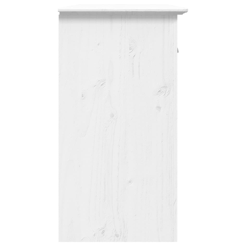 Skjenk Hvit BODO 115,5x44x80 cm heltre furu