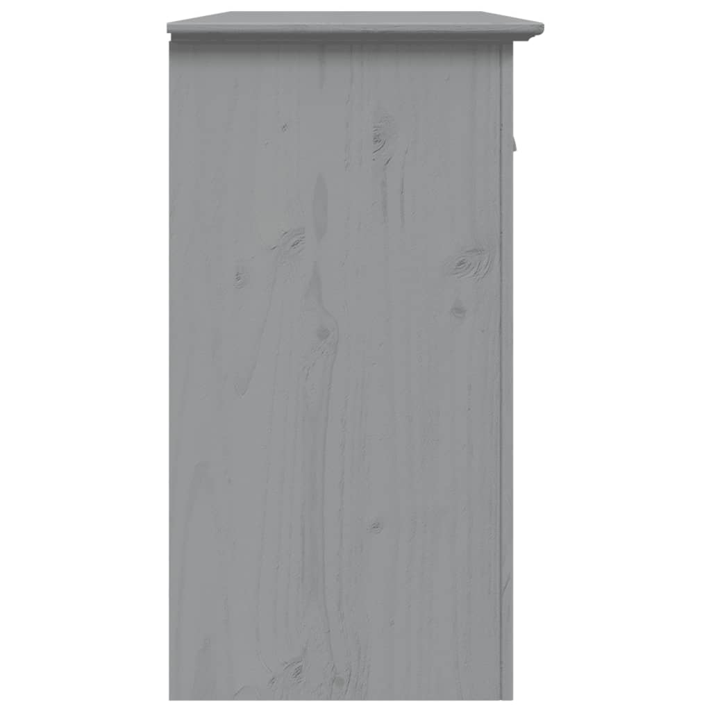 Skjenk Grå BODO 115,5x44x80 cm heltre furu