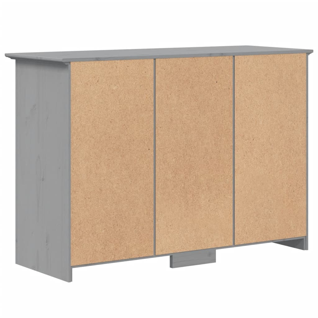 Skjenk Grå BODO 115,5x44x80 cm heltre furu