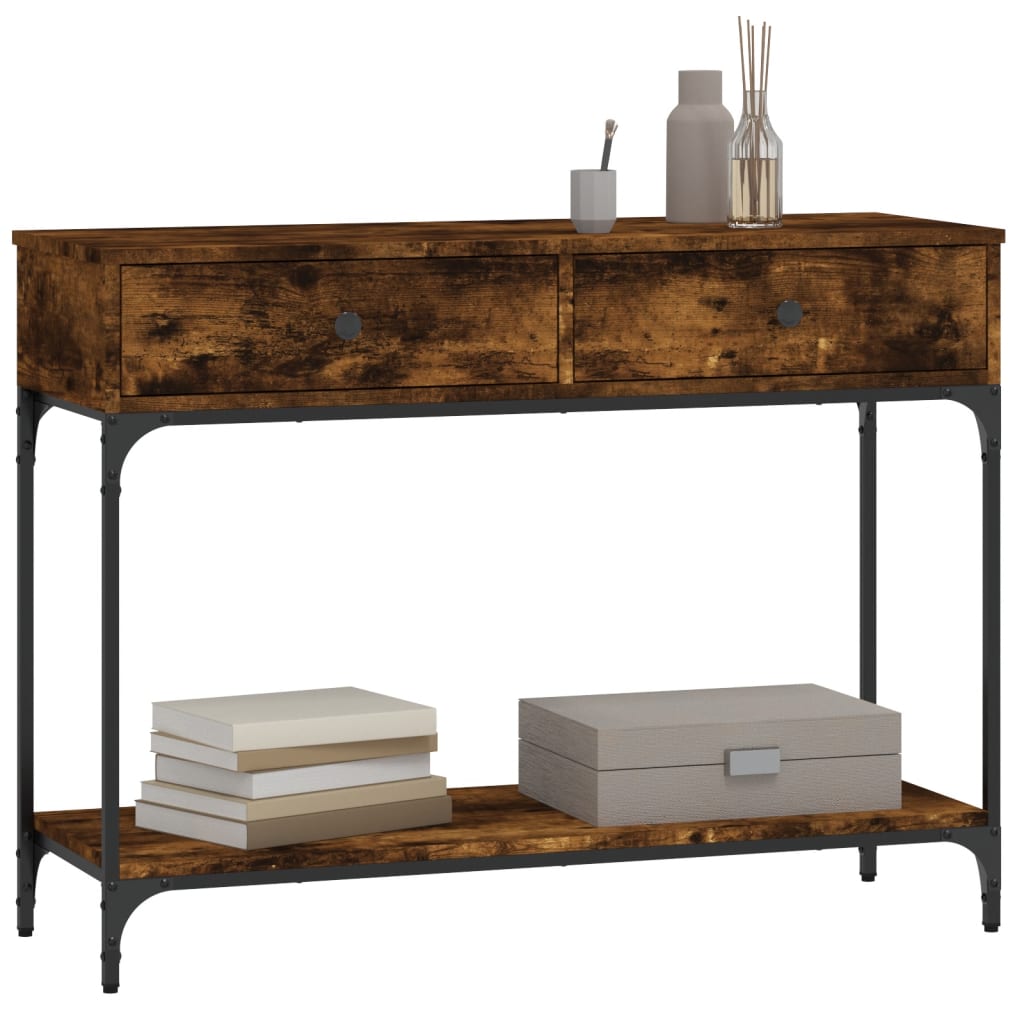 Avlastningsbord Konsollbord Sonoma Eik 100x34,5x75 cm