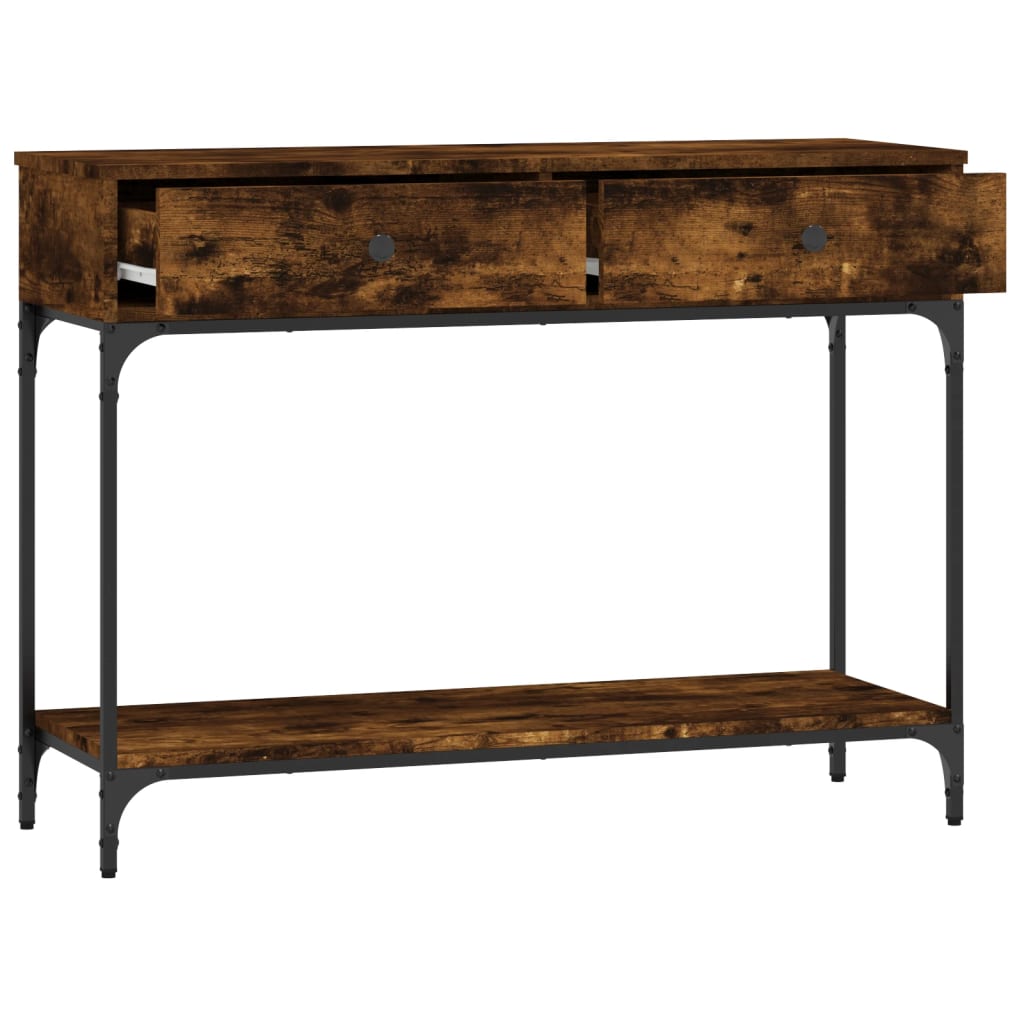 Avlastningsbord Konsollbord Sonoma Eik 100x34,5x75 cm