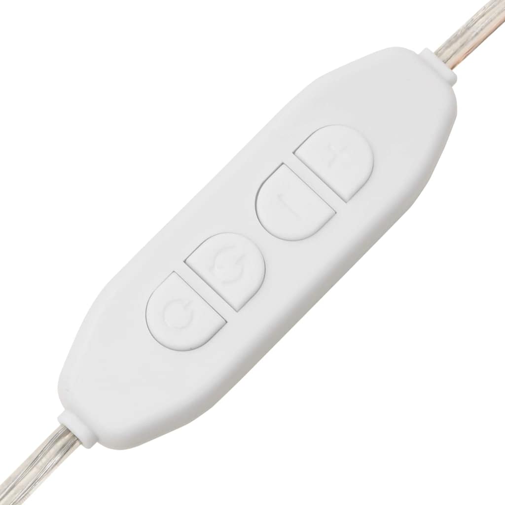Veggspeil med LED-lys 40x90 cm glass oval