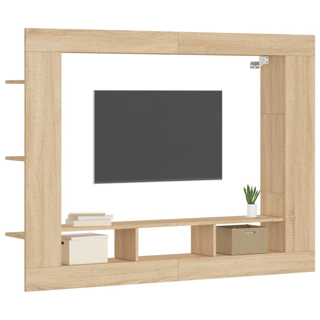 TV-Møbel Brun TV-benk 152x22x113 cm