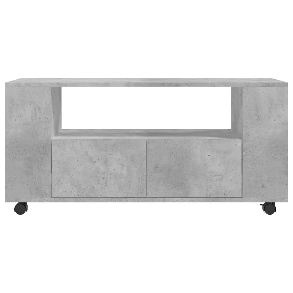 TV-Møbel Betonggrå TV-benk 102x34,5x43 cm