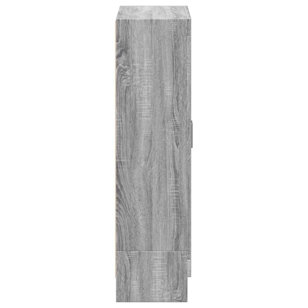 Bokhylle Sonoma Grå 82,5x30,5x115 cm