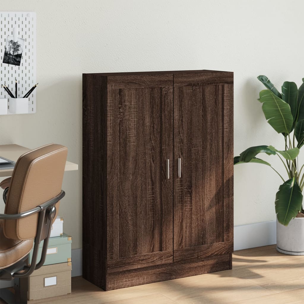 Bokhylle Brun Eik 82,5x30,5x115 cm