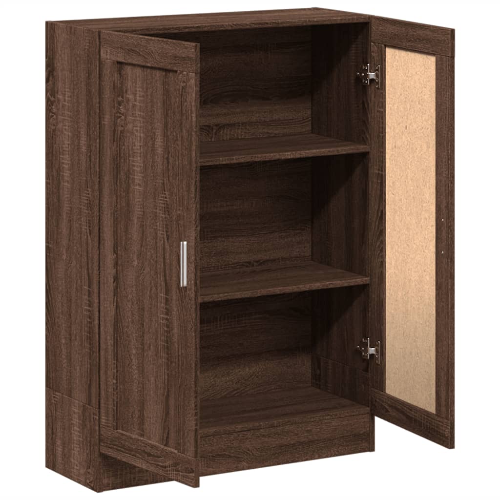 Bokhylle Brun Eik 82,5x30,5x115 cm