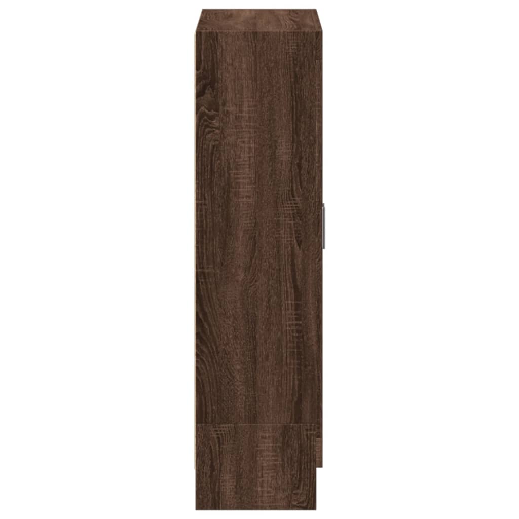 Bokhylle Brun Eik 82,5x30,5x115 cm