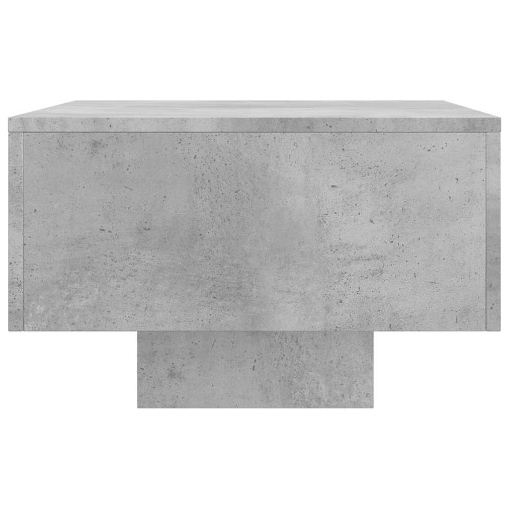 Salongbord Sofabord Betonggrå 100x49,5x31 cm