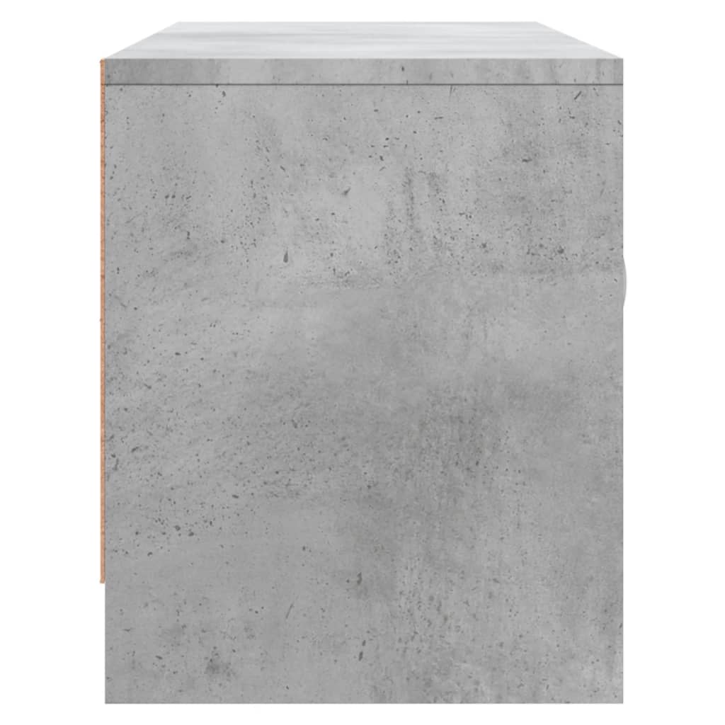 TV-Møbel Betonggrå Tv-benk 102x30x37,5 cm