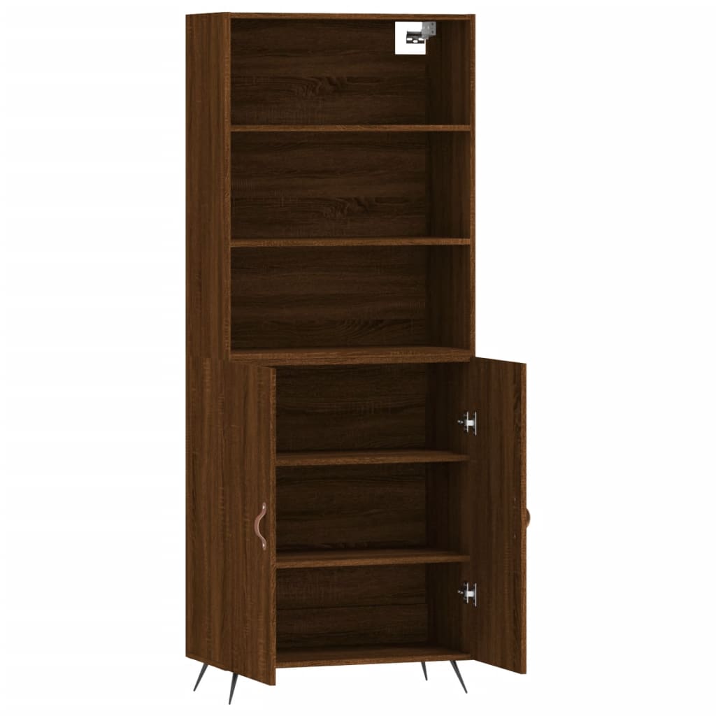 Skap Brun Eik 69,5x34x180 cm