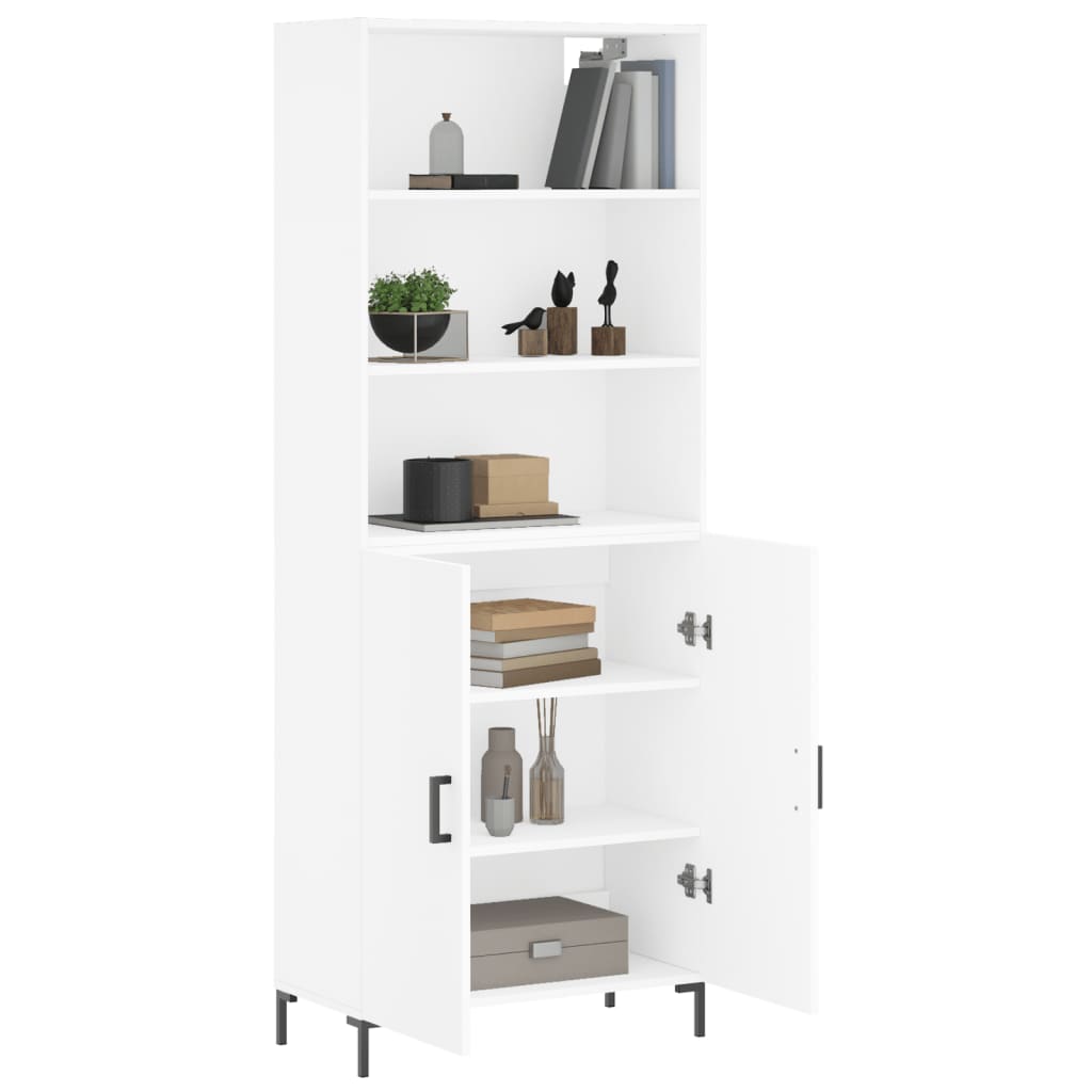 Skap Hvit 69,5x34x180 cm