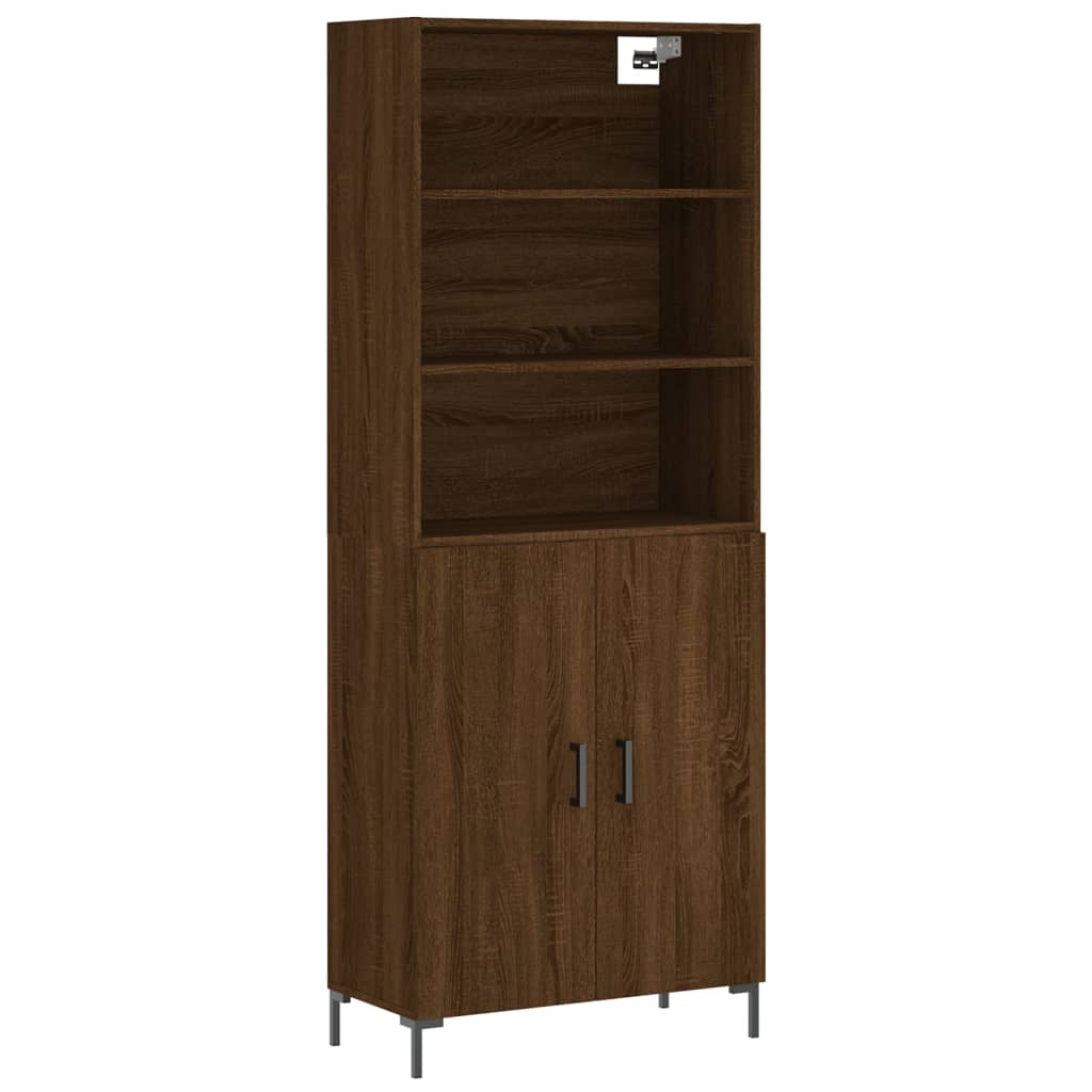 Skap Brun Eik 69,5x34x180 cm