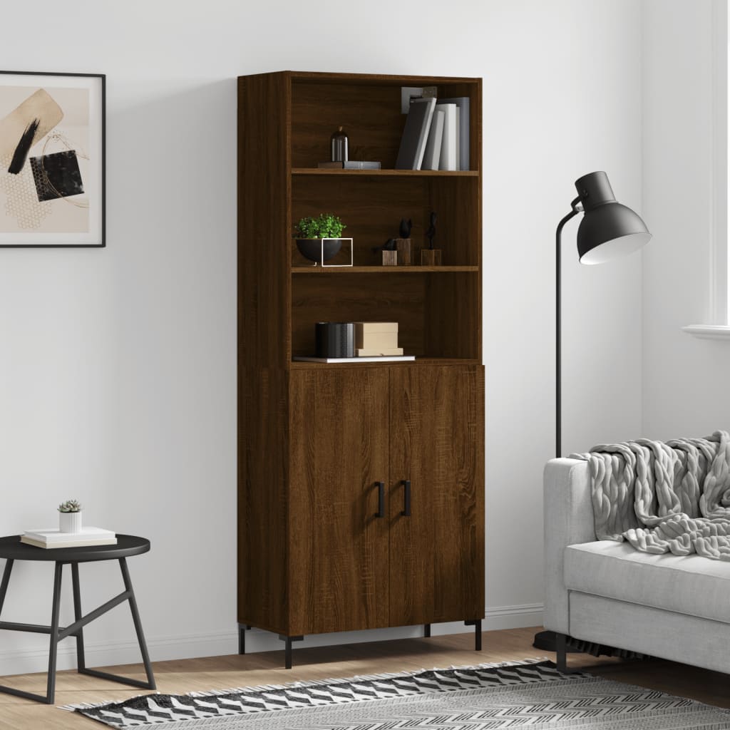 Skap Brun Eik 69,5x34x180 cm