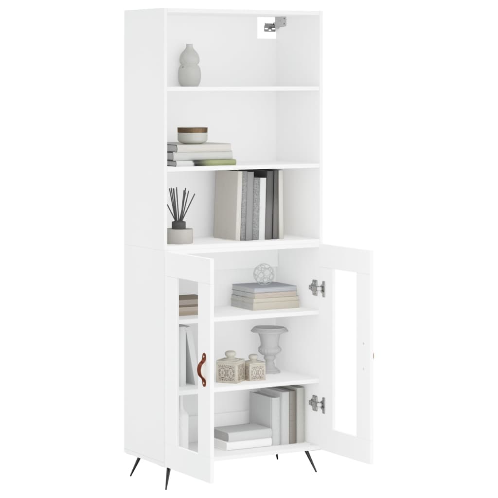 Skap Hvit 69,5x34x180 cm