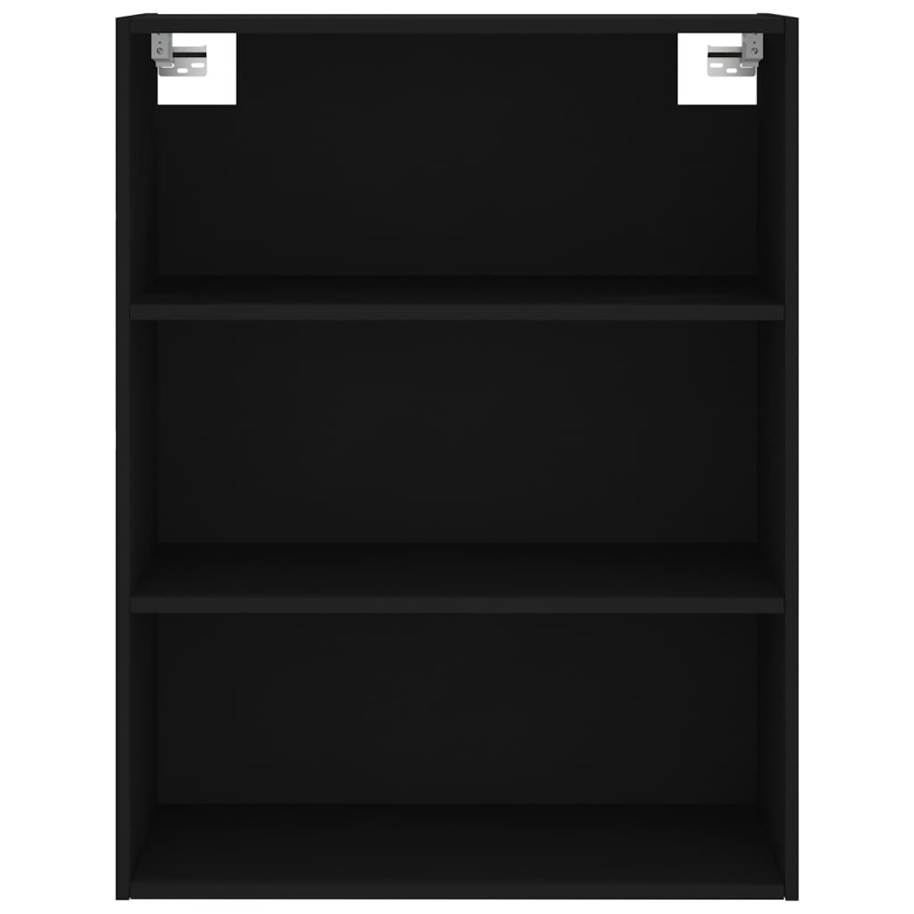 Skap Svart 69,5x34x180 cm