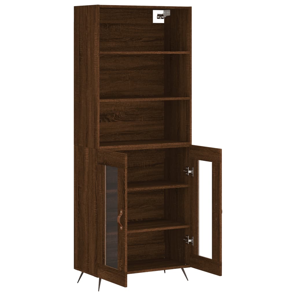 Skap Brun Eik 69,5x34x180 cm