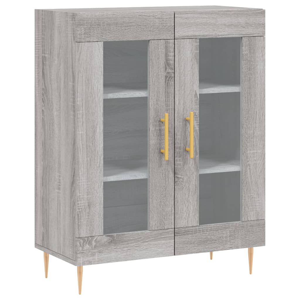 Skap Sonoma Grå 69,5x34x180 cm
