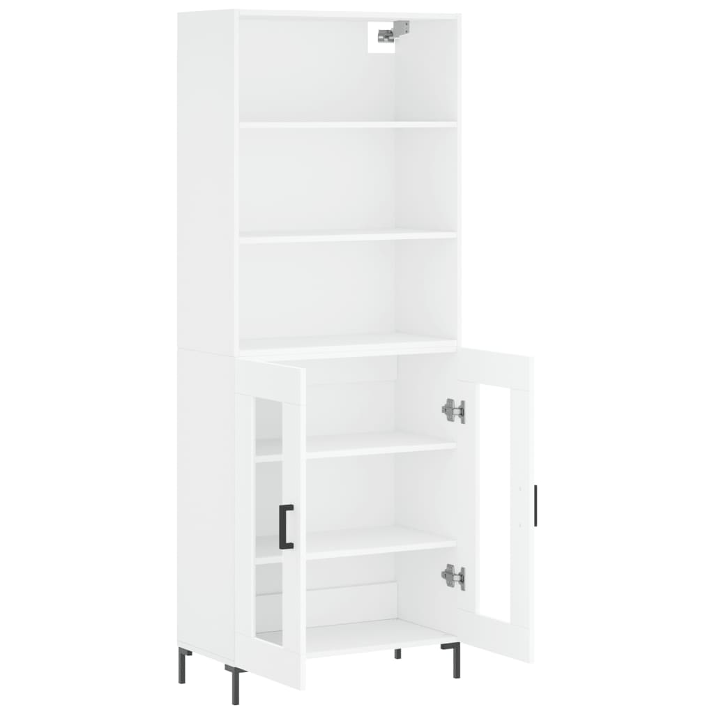 Skap Hvit 69,5x34x180 cm