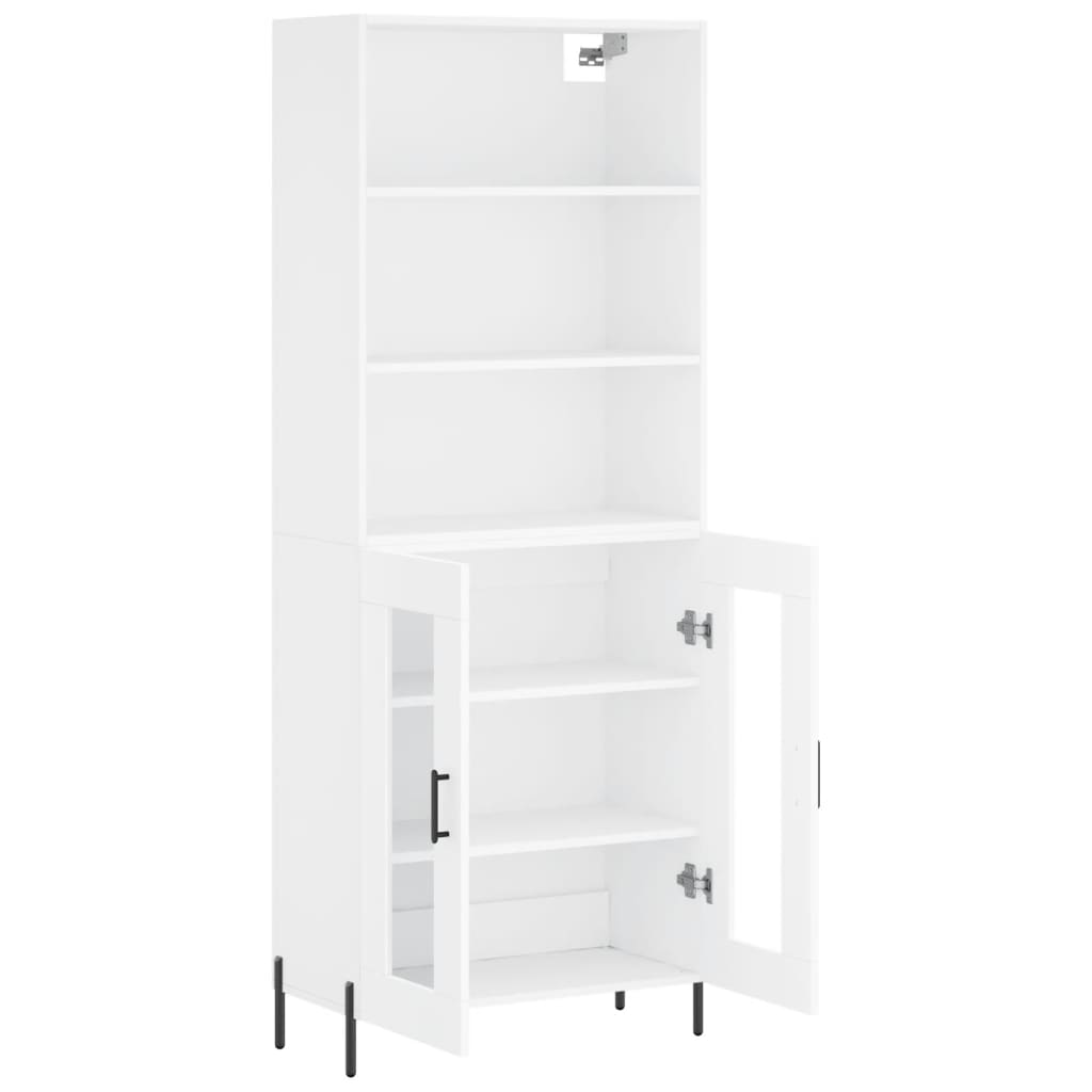 Skap Hvit 69,5x34x180 cm