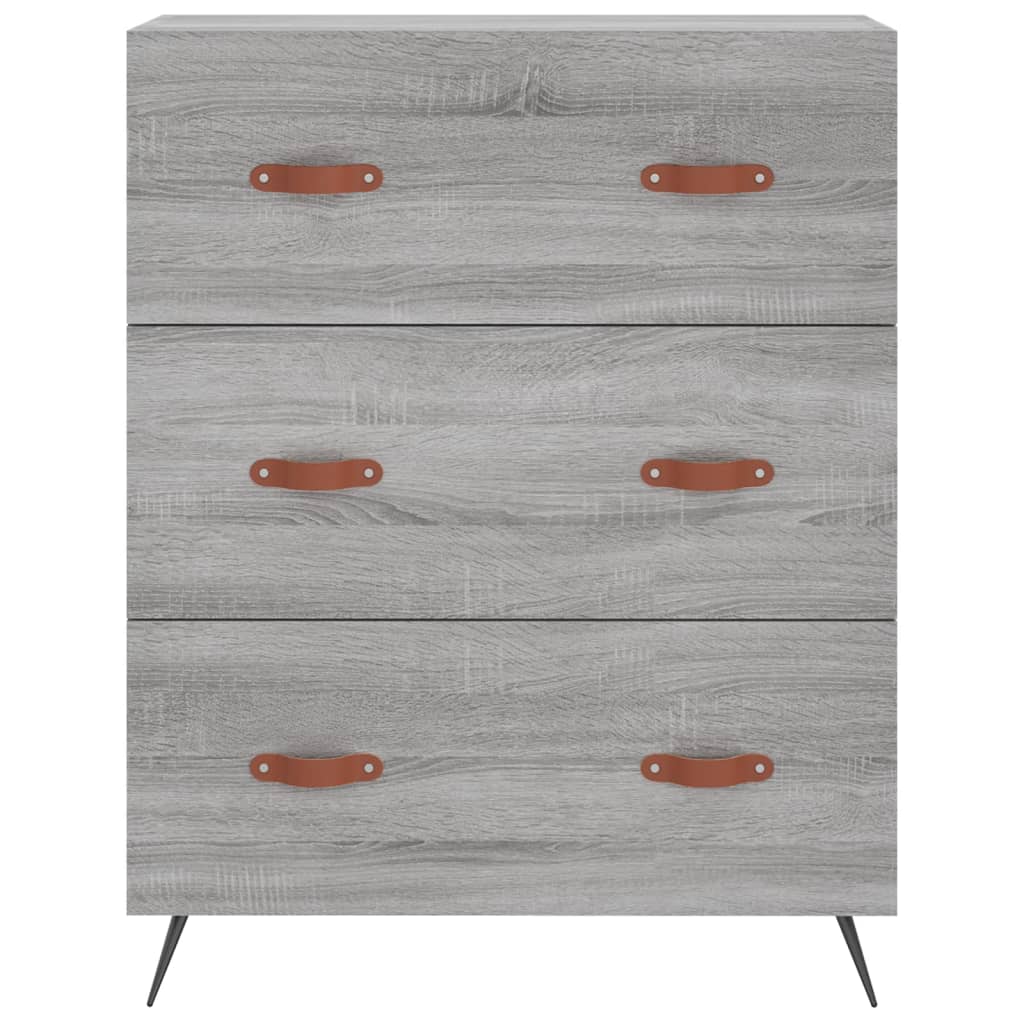 Skap Sonoma Grå 69,5x34x180 cm