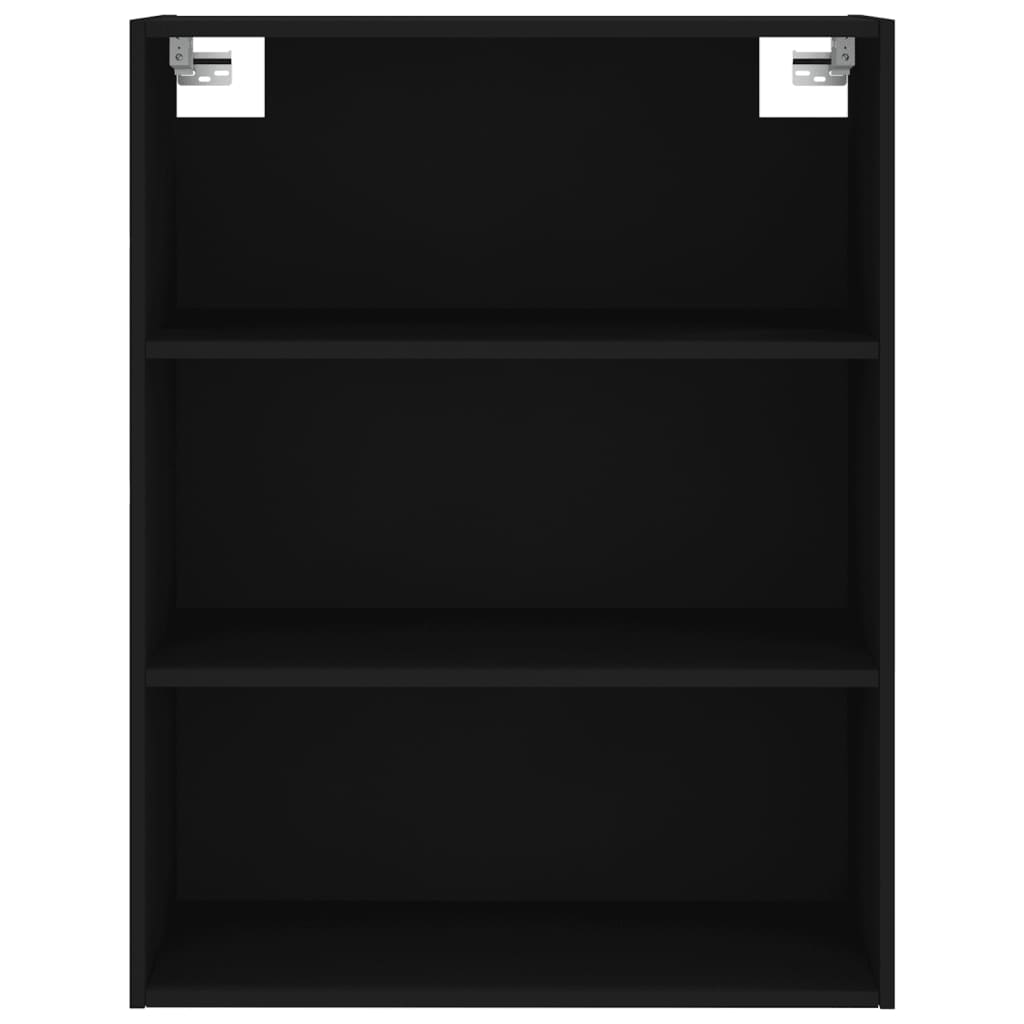 Skap Svart 69,5x34x180 cm