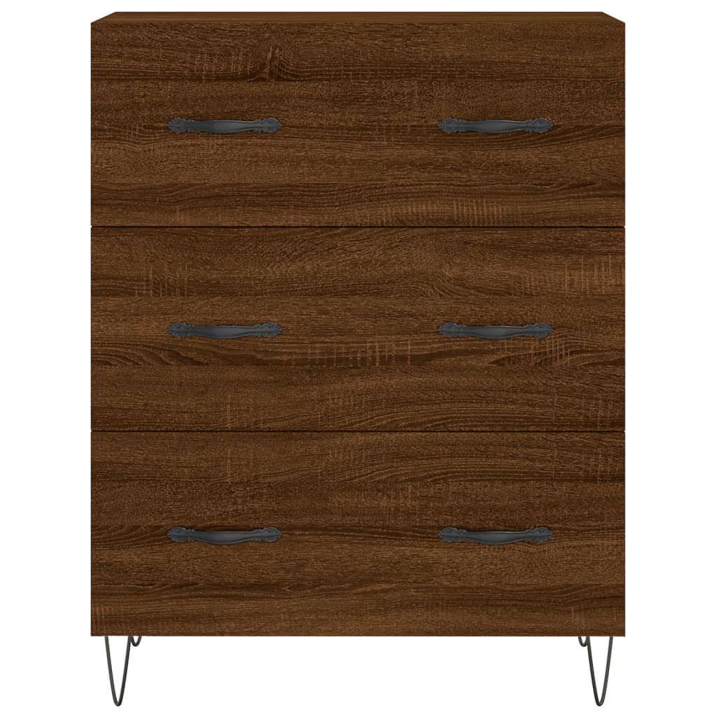 Skap Brun Eik 69,5x34x180 cm
