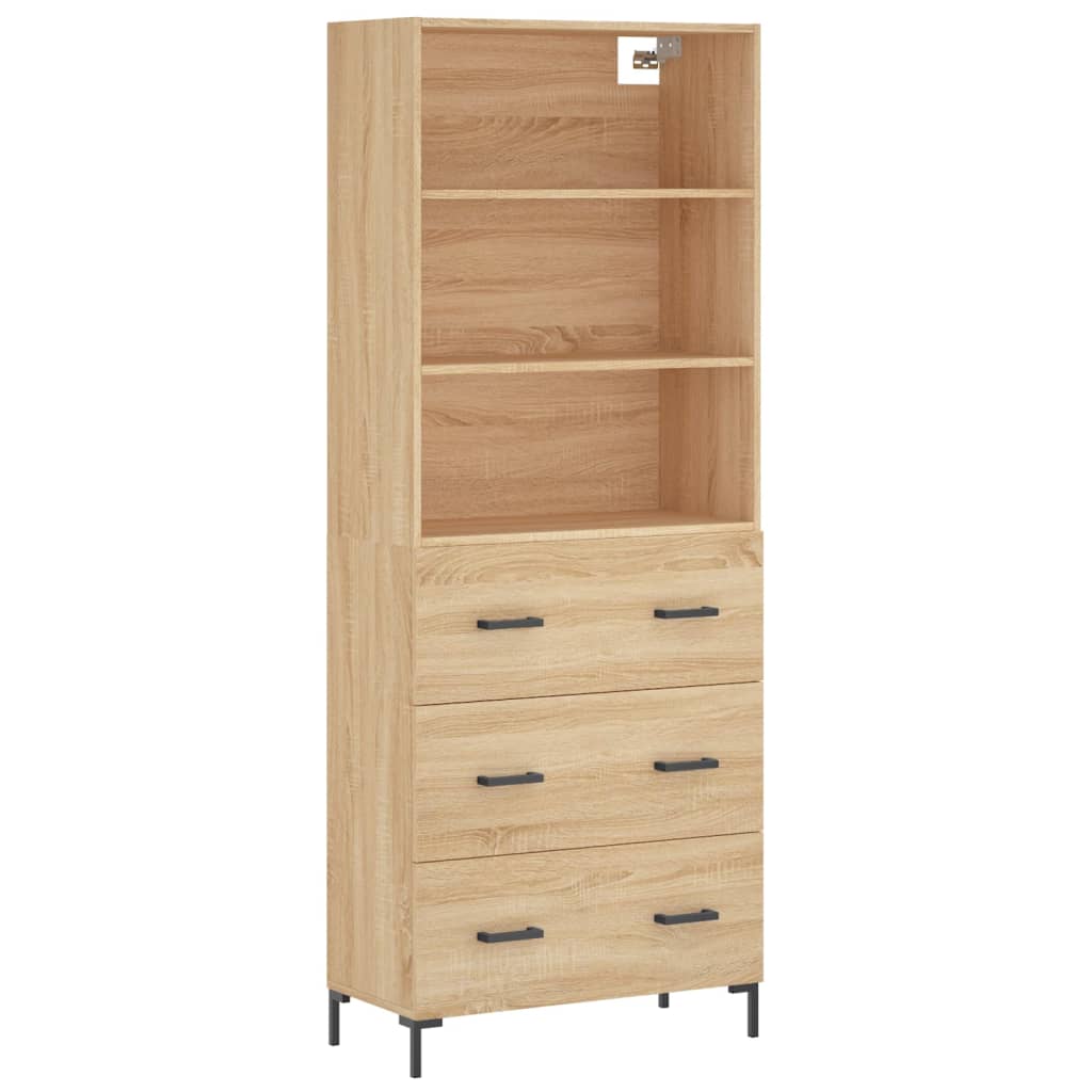 Skap Sonoma Eik 69,5x34x180 cm