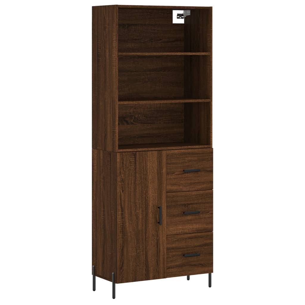 Skap Brun Eik 69,5x34x180 cm