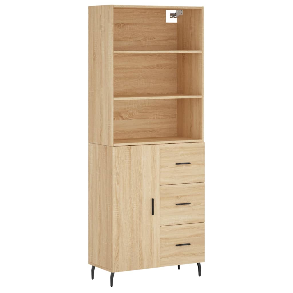 Skap Sonoma Eik 69,5x34x180 cm