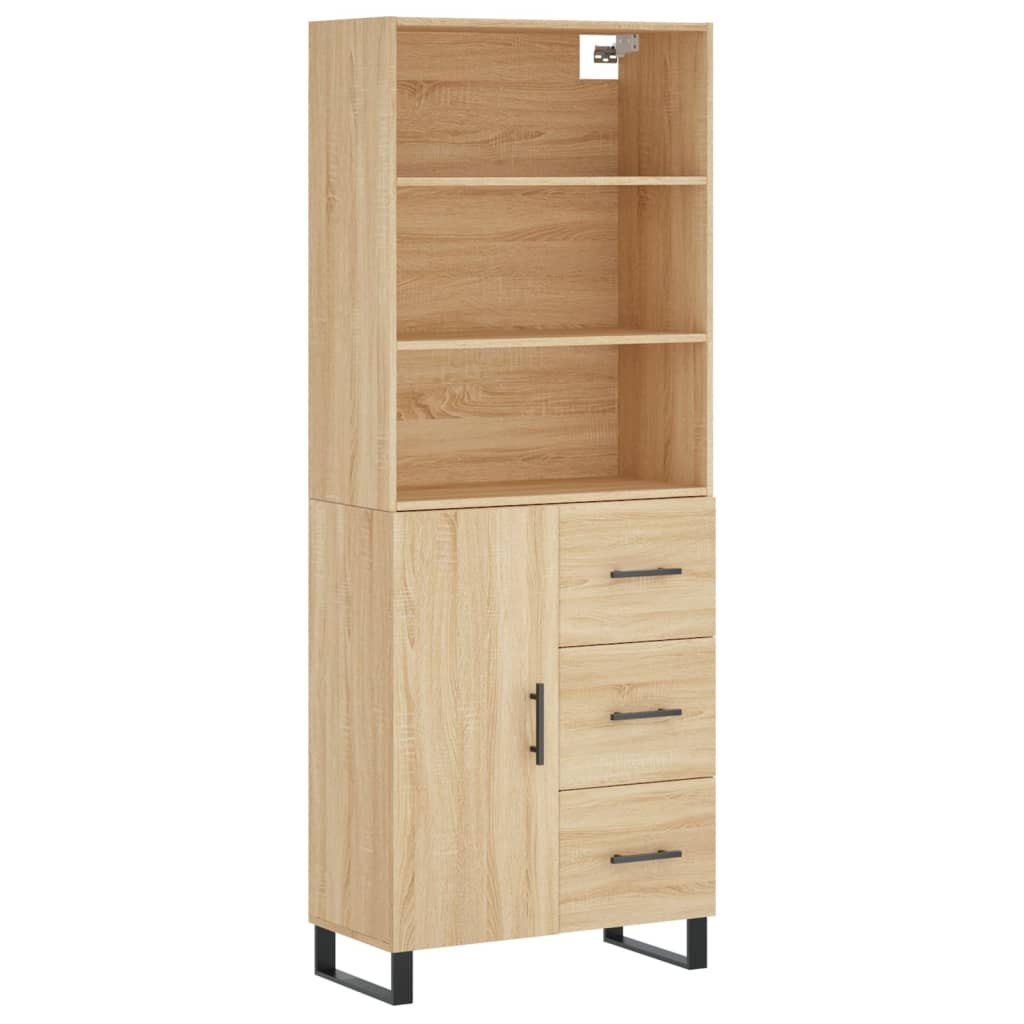 Skap Sonoma Eik 69,5x34x180 cm