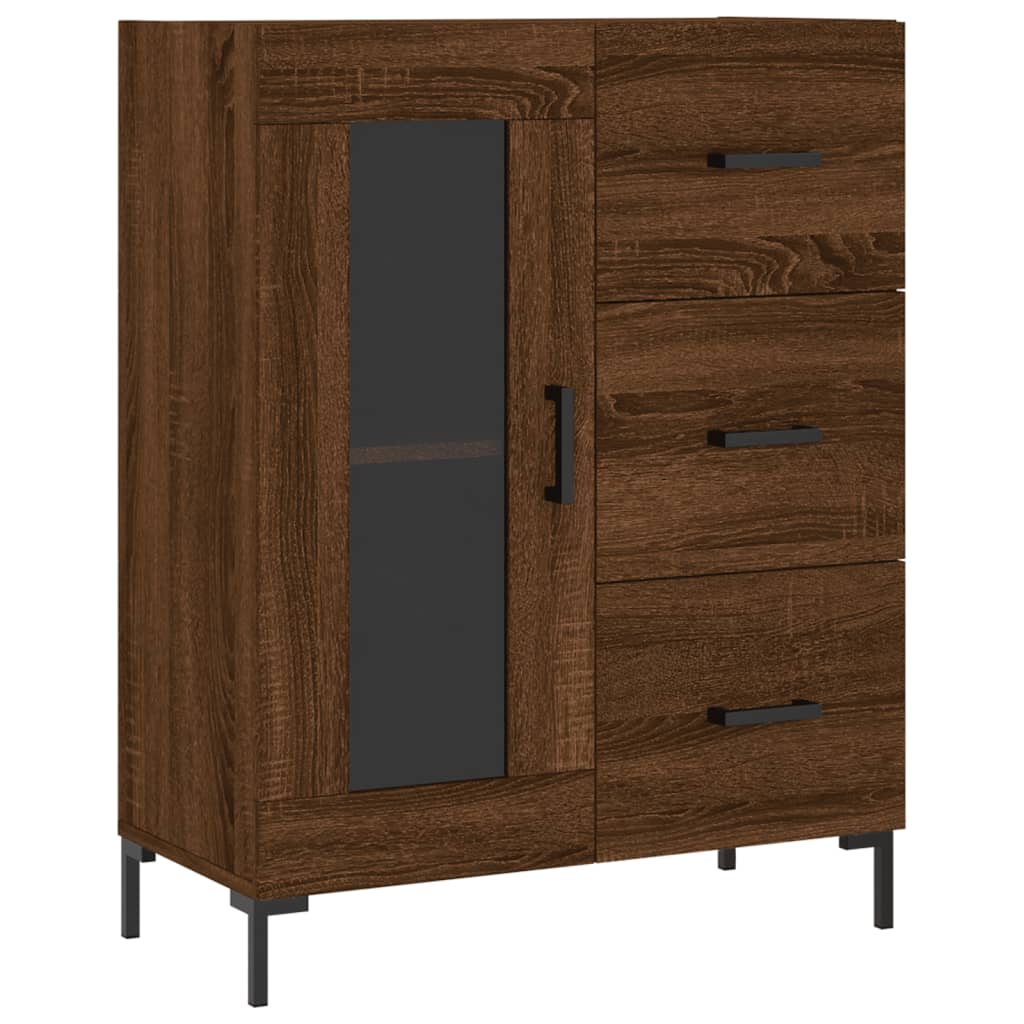Skap Brun Eik 69,5x34x180 cm