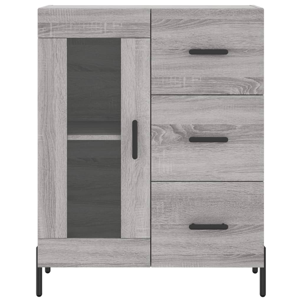 Skap Sonoma Grå 69,5x34x180 cm
