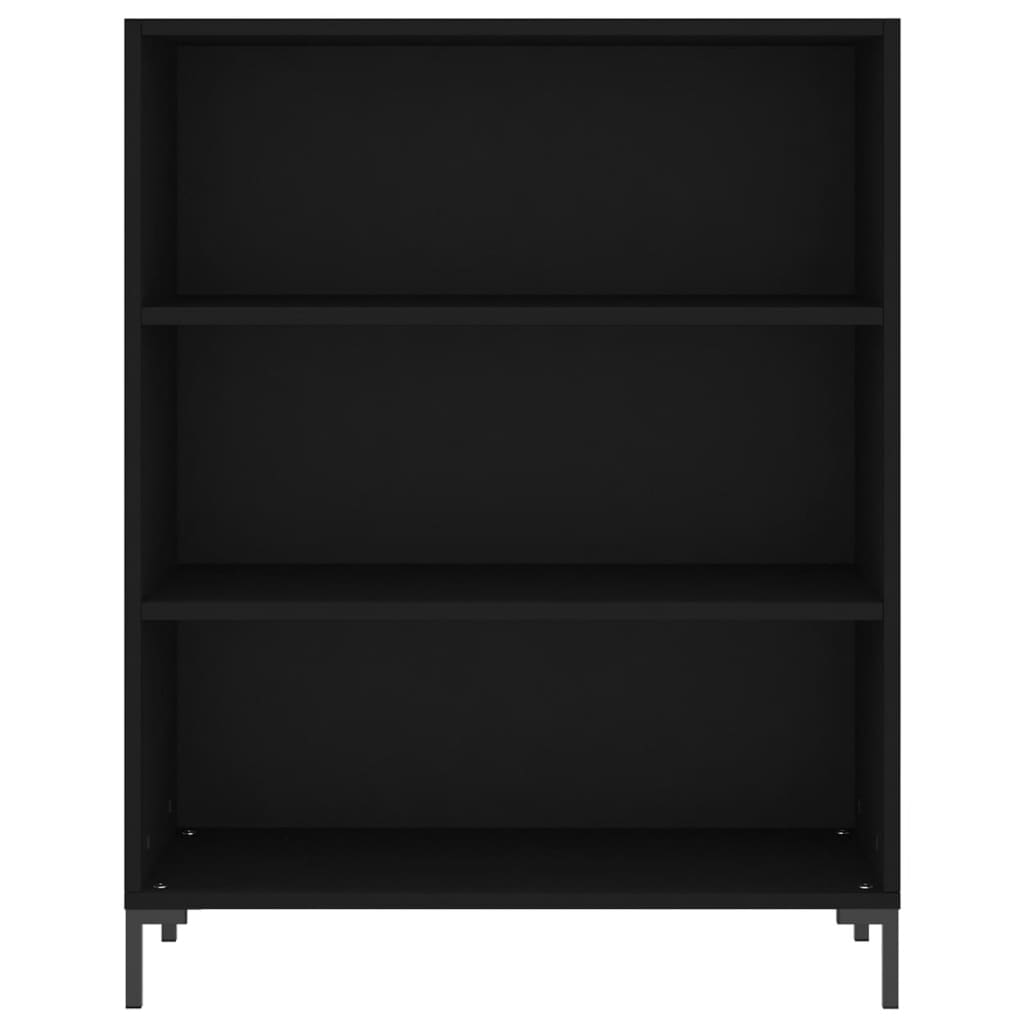 Skap Svart 69,5x32,5x180 cm
